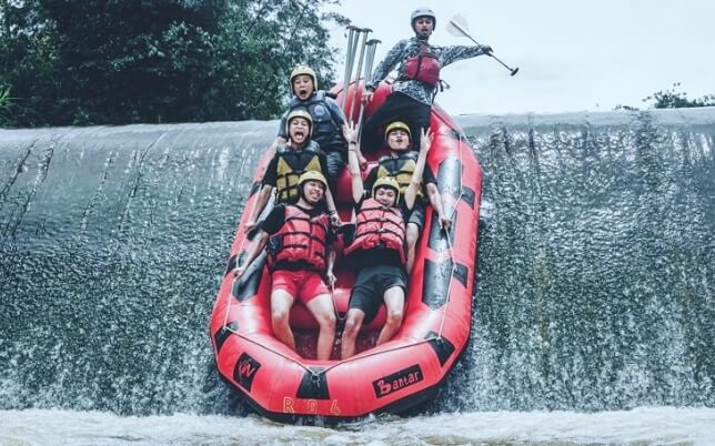 rafting puncak bogor